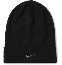 Nike Sportswear Logo Embellished Knitted Beanie Men Black Sportswear Logo Black Sportswear Beanie