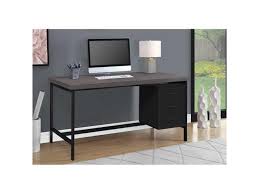 Monarch 60 inch office computer desk w/ filing drawer & 3 drawer filing cabinet. Monarch Specialties I 7434 60 In One Drawer Metal Computer Desk Black Grey Top Newegg Com