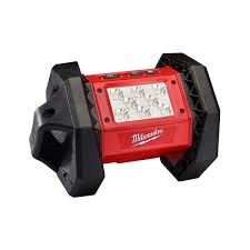 Milwaukee M18 Rover 18 Volt Lithium Ion Cordless 1500 Lumens Led Flood Light Tool Only 2361 20 The Home Depot