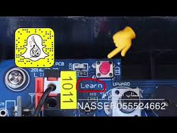 طريقة برمجة ريموت الكراج او البايكه Youtube