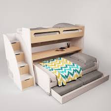 Gautreau Twin Bunk Bed Over Full Xl Sofa Bed Table And Trundle Bunk Bed With Trundle Bunk Beds Trundle Bed