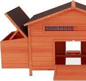 Amazon.com: Gallinero de madera grande para gallinero al ...