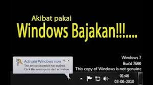 I am also using windows loader to activate windows 7 and make it genuine forever. Cara Mengatasi Windows Tampilan Layar Dekstop Hitam Build 7600 This Copy Of Windows Is Not Genuine Youtube
