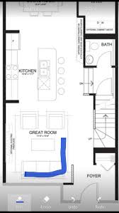 The imaginary plane along which the building is cut is generally referred to as the section plane. Placement Of Sectional Couch In Open Concept Main Floor