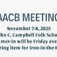 JCCFS Hammer-in & AACB Meeting event image