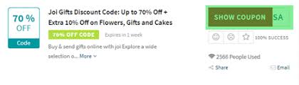 Below are 44 working coupons for gifts143 discount code from reliable websites that we have updated for users to get maximum savings. Joi Gifts Coupons 70 Off Discount Codes June 2021