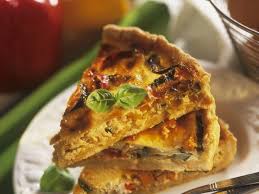 Paprika Zucchini Quiche Rezept Rezepte Zucchini Quiche Lebensmittel Essen