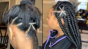 Today i'm showing you all the process of getting triangular box braids and some dope ways to style them. Jumbo Box Braids Triangle Youtube