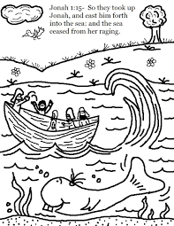 Jonah And The Whale Coloring Pages Whale Coloring Pages Jonah And The Whale Fish Coloring Page