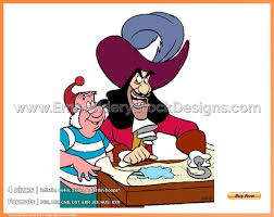 Captain Hook Smee 4 Captain Hook Smee And Crocodile Peter Pan Disney Movie Characters In 4 Sizes Embroidery Movmr008390 Embroidery Stock Designs Disney Movie Characters Disney Movies Peter Pan Disney