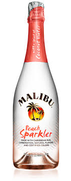 Malibu Peach Sparkler Sparkling Rum Good Alone Or Mixed With Something Or In Jello Shots Malibu Rum Malibu Drinks New Year S Drinks