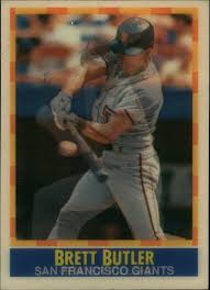 #grace under fire #brett butler #jon paul steuer #1990's #1990s #tvedit #90s tv #90's tv #my gifs sam fuld on brett butler. 1990 Sportflics 136 Brett Butler Nm Mt