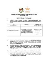 Contoh surat rasmi minta sebut harga. Contoh Surat Rasmi Sebut Harga J Kosong V