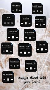 Repost If Any Of These Songs Hit You Hardrepost If Any Of These Songs Hit You Hard Song In 2020 Aesthetic Songs Mood Songs Depressing Songs
