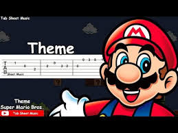 Learn how to play super mario(theme song) fingerstyle acoustic guitar lesson tabs. Super Mario Bros Theme Guitar Guitar Tabs Acousterr