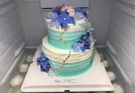 Some boys love monster as these lovely ones. Ombre Two Tier Cake Blue Wedding 21st Birthday Baby Shower Food Drinks Gift Baskets Hampers On Carousell