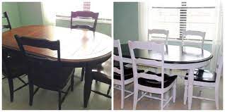 My kitchen table was driving me crazy. Diy Refinished Kitchen Table And Chairs