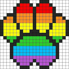 Huella Dibujos En Cuadricula Disenos De Punto De Cruz Marcadores De Puntos De Cruz