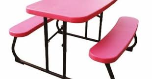 Amazon Com Lifetime Pink Kid S Picnic Table Patio Lawn Garden Kids Picnic Table Folding Picnic Table Picnic Table