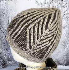 There are no decreases at the crown, or anywhere in the pattern, it's just ribbing and shortcut brioche stitch. Abc Knitting Patterns Winter Woods Brioche Hat