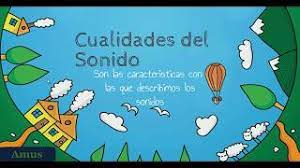 El sonido es un fenómeno físico que estimula el sentido del oído, pero también es conocido como la manera particular de sonar que tiene una determinada cosa. Cualidades Del Sonido Para Ninos Flatmus 1 0 Youtube