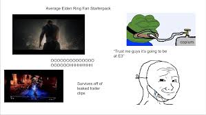 Find and save elden ring memes | from instagram, facebook, tumblr, twitter & more. Elden Ring Fan Starter Pack R Starterpacks Starter Packs Know Your Meme