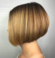 Short Golden Blonde A Line Bob In 2020 Short Bob Haircuts Short Bob Hairstyles Line Bob Haircut