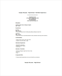 If emailing a resume, a pdf version works. Free 5 Sample Teenage Resume Templates In Ms Word Pdf