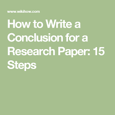 How To Write A Conclusion For A Research Paper Writing Conclusions Writing A Persuasive Essay Research Paper