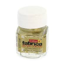Mix the grey with yellow for a great looking acrylic gold color. Fabrica Acrylic Metallic Powder 5gm Gold 1pc Itsy Bitsy