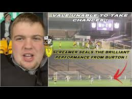 Port vale 0-4 Burton matchday vlog *Burton Batter vale!*