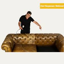 Bu arada kızlar benim koltuklarım 2 tane 3lü ve 2 tane tekli şeklinde ama her yanı deri, sadece oturma ve dayanma yerleri kumaş minder, onlar da çıkan kılıf şeklinde. Deri Koltuk Boyama