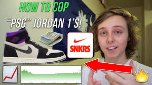 Share yours — take your best photo and share on instagram or twitter with the tag #airjordancollection. How To Cop Air Jordan 1 Zoom Cmft X Paris Saint Germain For Retail Snkrs Resell Raffles Youtube