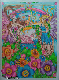 Magical Fairies Marjorie Sarnat Fairy Coloring Book Creative Haven Coloring Books Angel Artwork