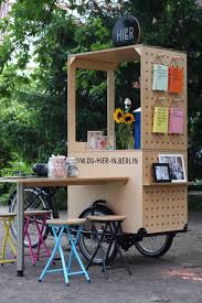 Mobiler Marktstand Holzwaerk Marktstand Fahrrad Essen Marktstand Design