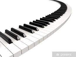 Piano Keys Clipping Path Included Wall Mural Pixers We Live To Change In 2021 Piano Keys Piano Piano Art