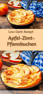 Low Carb Apfel Zimt Pfannkuchen Gesundes Rezept Furs Fruhstuck Rezepte Low Carb Rezepte Kohlenhydratarmes Fruhstuck