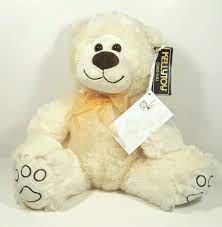 Kellytoy Plush 14 Cream Brown Teddy Bear Kellytoy Brown Teddy Bear Plush Animals Teddy Bear