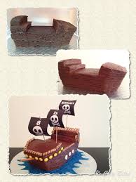 pirate ship cake with hershey s chocolate cake recipe paperblog kindergeburtstag piraten piratenschiff kuchen kindergeburtstag