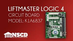 Liftmaster K1a6837 Logic 4 Commercial Garage Door Opener Circuit Board