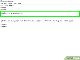 This will draw a line across the whole width. How To Insert A Line In Html With Pictures Wikihow