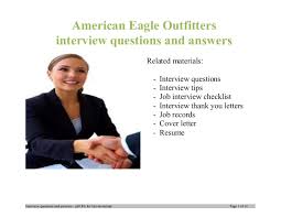 american eagle outfitters interview