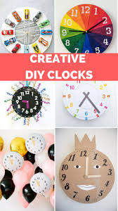 8 Creative Clocks To Help Kids Tell Time Mit Bildern Bastelideen