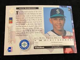 We did not find results for: Lot Mint 1994 Upper Deck Alex Rodriguez Star Rookies 24 Baseball Card