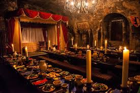 You'll enjoy a glass of complimentary mead as at the banquet, you'll be asked to pledge your allegiance to either queen katheryn or her brother, sir thomas. Skip The Line Dunguaire Castle Medieval Banquet Ticket 2021 Galway