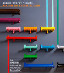 New London Tube Line Colours Collection Bright Bazaar By Will Taylor London Transport Museum London Tube Metropolitan Line
