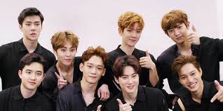 Xiumin, suho, lay, baekhyun, chen, chanyeol, d.o., kai and sehun. Exo L Celebrates 8 Years With Exo Somag News