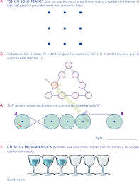 Conoce algunos de nuestros juegos matemáticos. Matematica Recreativa Ejercicios De Sexto De Primaria 4 Gif 916 1 195 Pixeles Matematicas Juegos De Matematicas Arte Y Matematicas