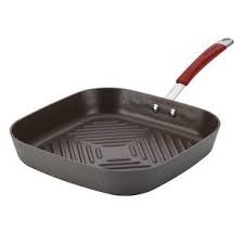 Outset 13 Cast Iron Oyster Non Stick Grill Pan Non Stick Grill Pan Hard Anodized Cookware Grill Pan