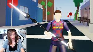 Phoenixsigns on twitter three new weapons in strucid smg deagle! Giving Streamers Soccer Skins In Strucid Roblox Fortnite Youtube